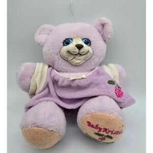 Vintage 90s Fisher Price Briar Berry Baby Kristin 6" Teddy Bear 1999 Plush Toy